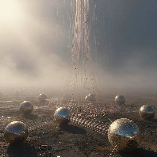 Quantum Realm in Shimmering Light