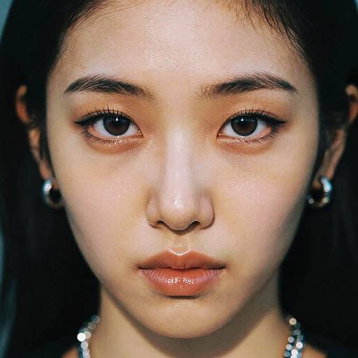 Cinematic Close-Up: Seductive Korean Idol