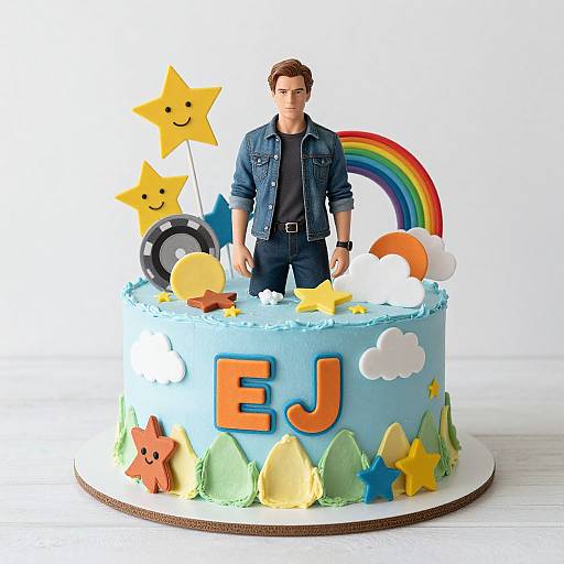 Whimsical Childhood Movie Cake
