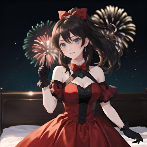 Enchanting Portrait of Rin Tohsaka