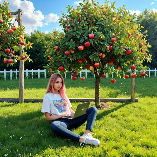 Playful Teen with Pink Hair Outdoors Playful Teen with Pink Hair Outdoors