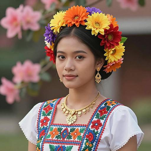 Photorealistic Portrait of Filipino Woman