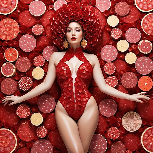 Fashion Meets Food: Culinary Artistry Display