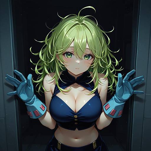 Illustration of Hagakure tooru, boku no hero academia in the style of Katsuobushi (eba games)