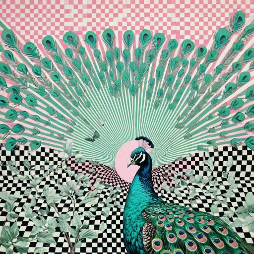 Surreal Vintage Optical Illusion Collage Art Surreal Vintage Optical Illusion Collage Art