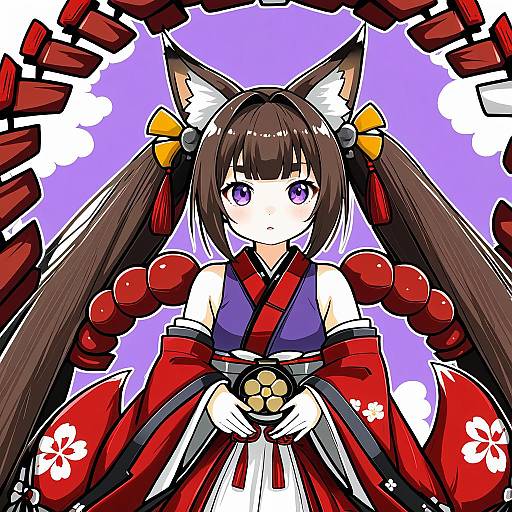 Illustration of Amagi-chan (azur lane), azur lane in the style of Ai-wa