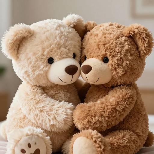 Tender Teddy Bear Embrace