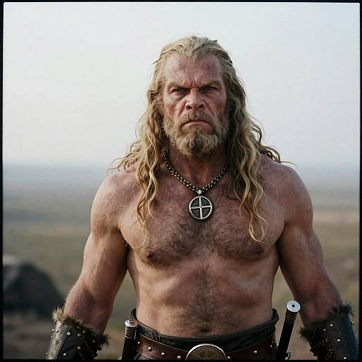 Fierce Uruk-hai Commander Portrait