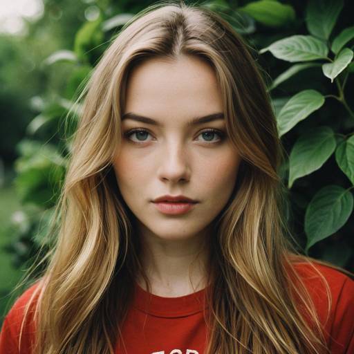 Realistic Outdoor Portrait of a Girl