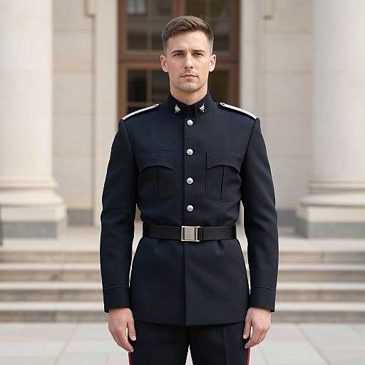 Military General in Uniform