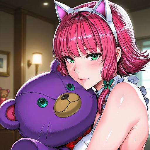 Illustration of Annie (league of legends), league of legends in the style of Fei (maidoll)