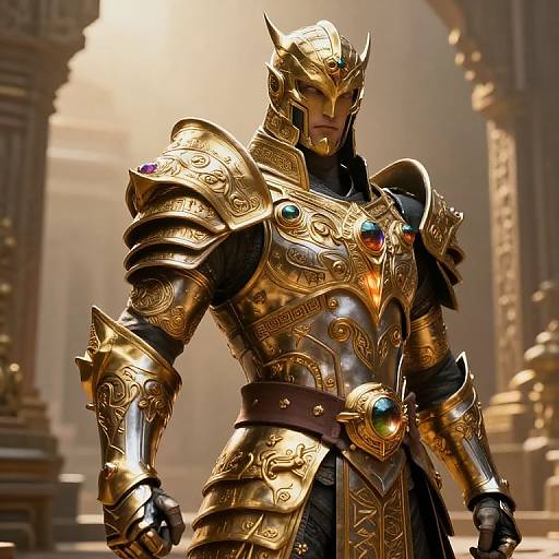 Heroic Fantasy Armored Arm