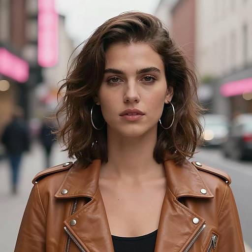 Urban Portrait of a Stylish Woman