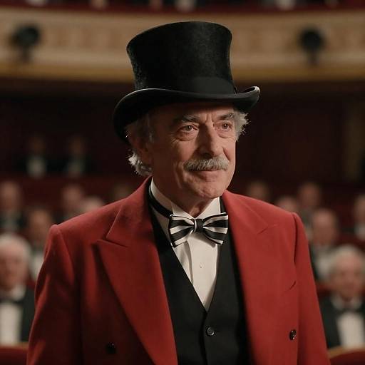 Cinematic Portrait of a Distinguished Man