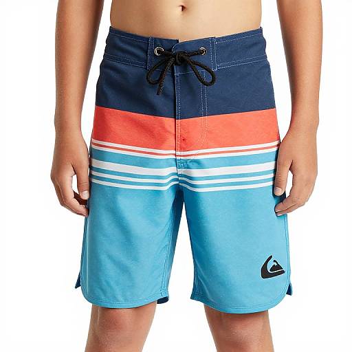 Boys Pacific Stripe Boardshorts