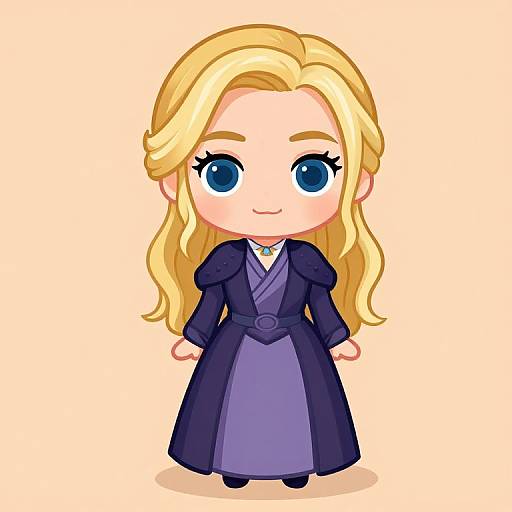 Chibi Cersei Lannister Artwork
