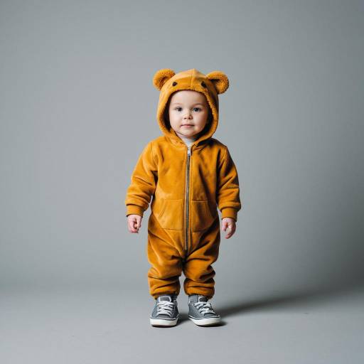 Cute Bear Costume for Boys Photo