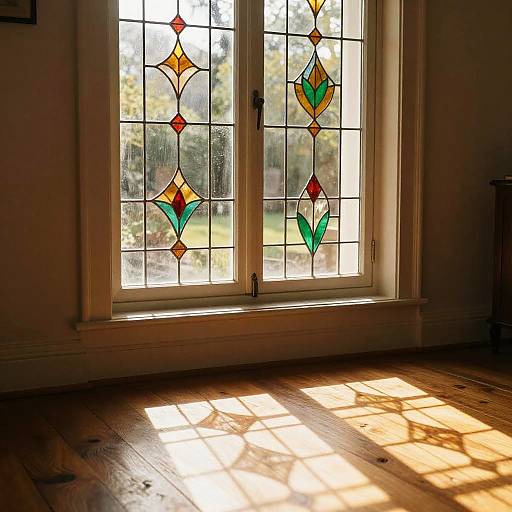 Cozy Room with Morning Sunlight