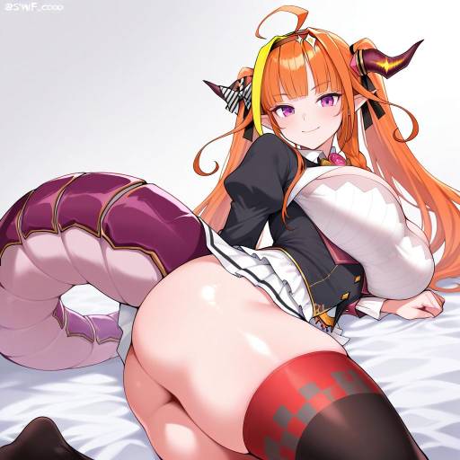 Dragon Girl Virtual YouTuber Character Design