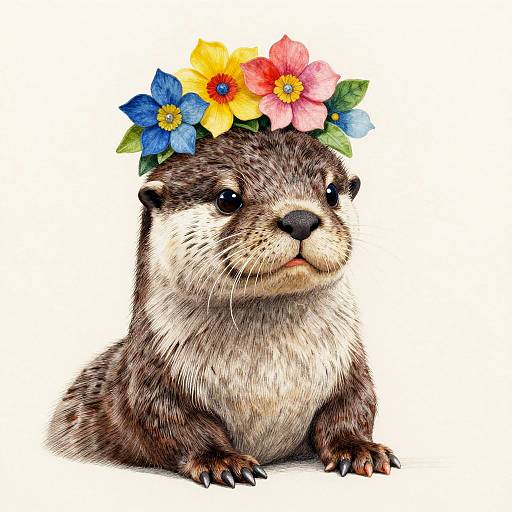 Mr. Otter in Jansson-Picasso Fusion