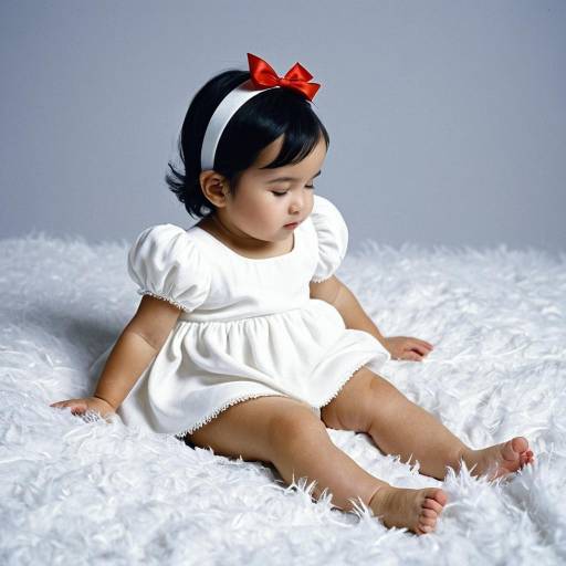 Realistic Newborn Snow White Costume Design