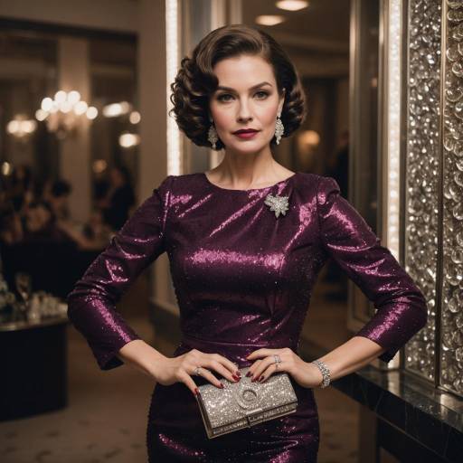 Elegant Retro New Year's Eve Fashion