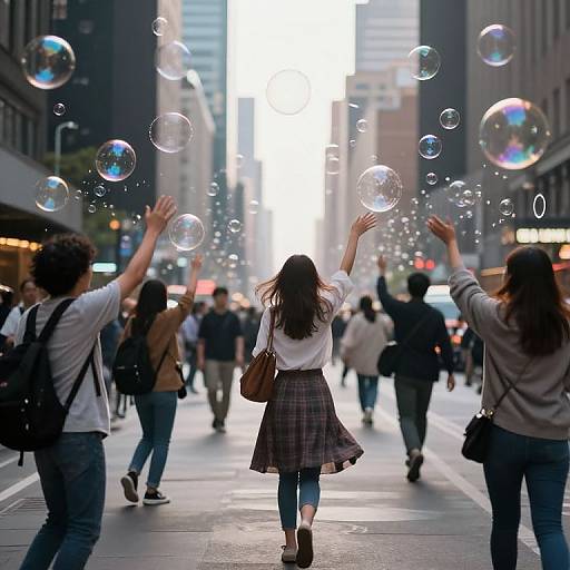 Cityscape of Sound and Light Dance