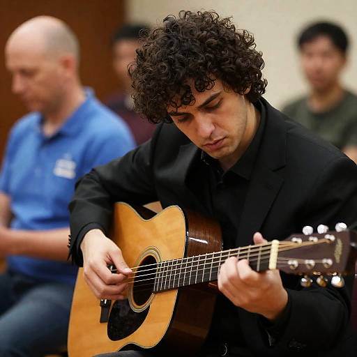 Intimate Guitar Session with Two Musicians