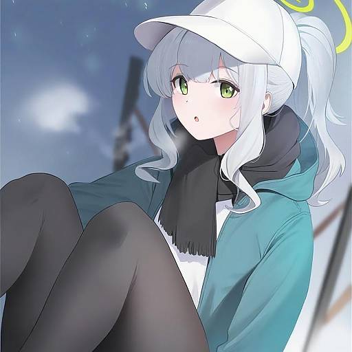 Illustration of Hare (camp) (blue archive), blue archive in the style of Damda