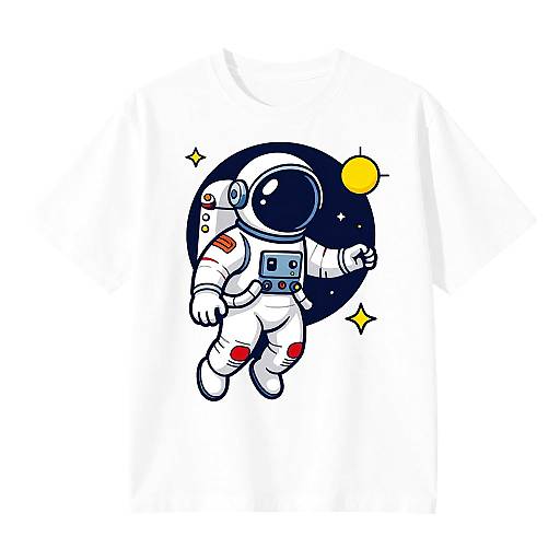 Space Exploration Streetwear T-Shirt