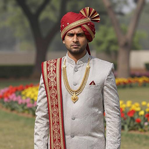 Maharashtrian Wedding Groom in Traditional Attire