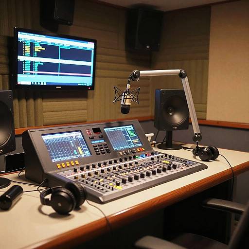 Modern Radio Station Interior Design