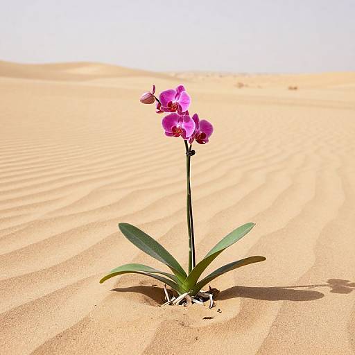 Defiant Orchid in Desert Bloom