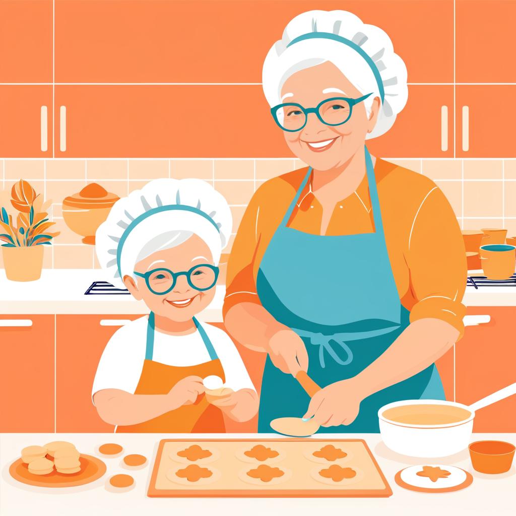 Heartwarming Baking Moments with Grandma