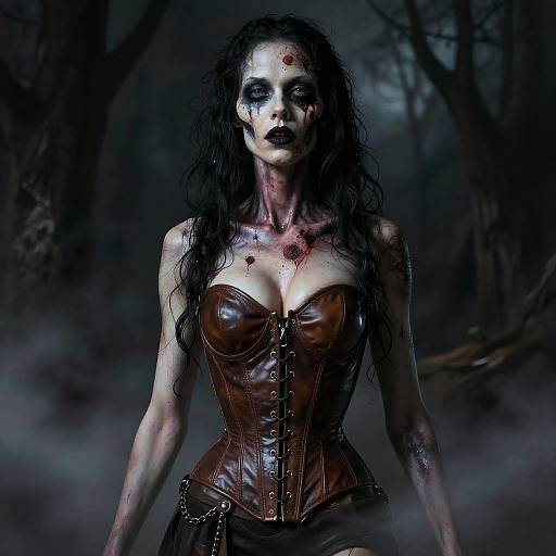 Nocturnal Zombie Scene by H.R. Giger