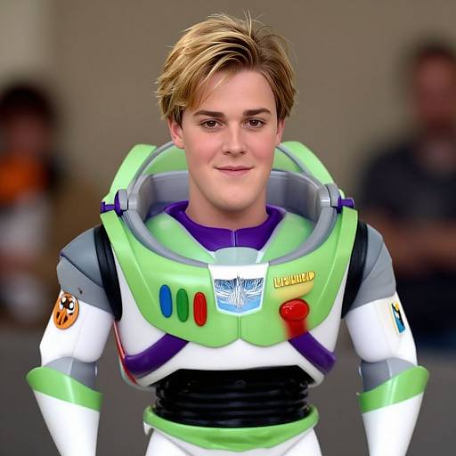 Realistic Buzz Lightyear Halloween Portrait