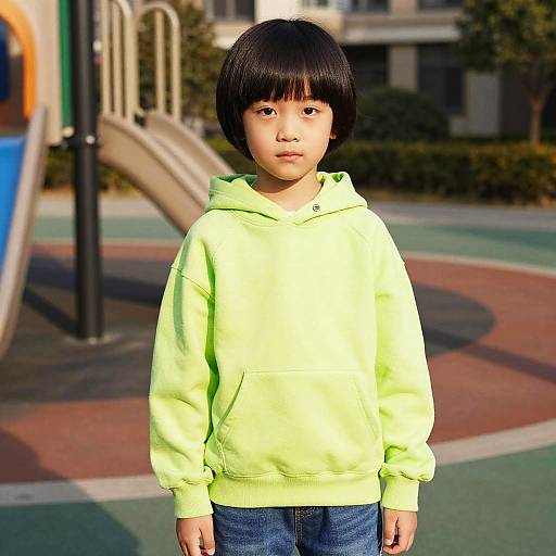 Sleek Bob Hairstyle on Boy