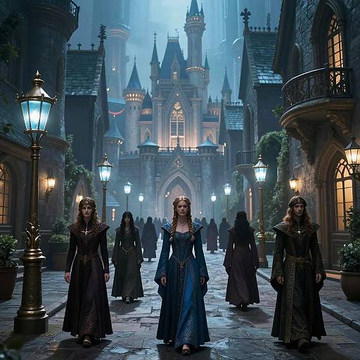 Enchanted Fantasy City Streets