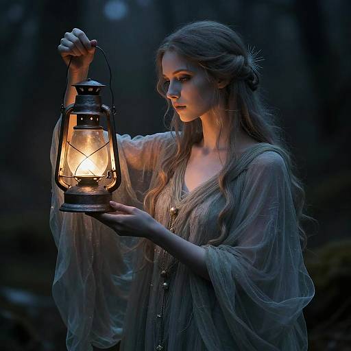 Ethereal Banshee with Ancestral Lantern