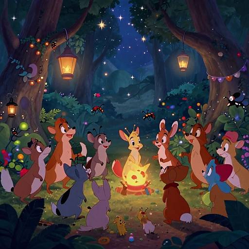 Disney-Inspired Enchanting Forest Festivity