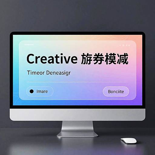 Futuristic Minimalist Banner Generator