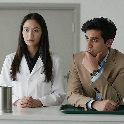 Serious Professionals in Modern Office Setting