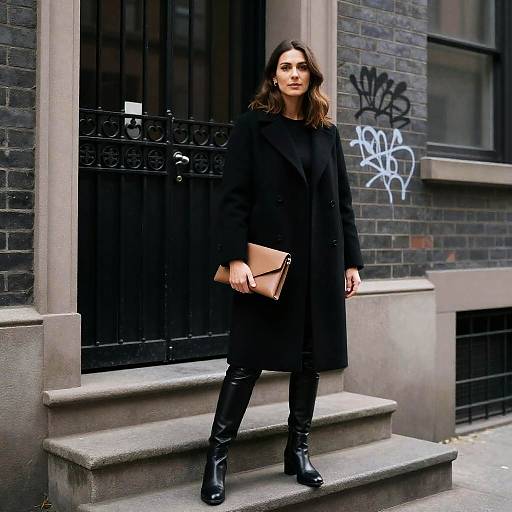 Urban Portrait of a Fashionable Woman