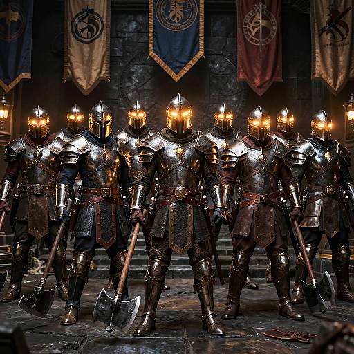 Heroes' Armory with Battle-Worn Gear