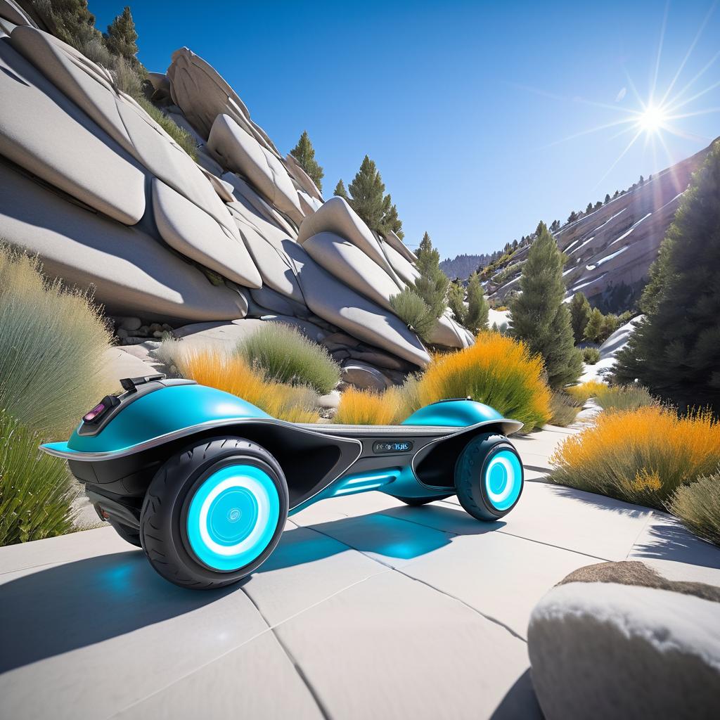 Futuristic Hoverboard Adventure in Utah