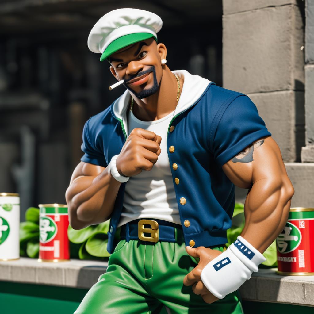 Hip-Hop Popeye: Spinach Power Unleashed