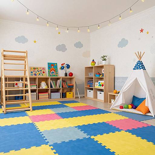 Vibrant Children's Playroom Design