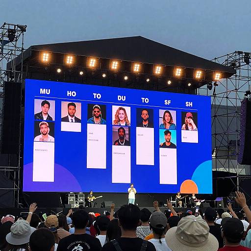 Festival Lineup Maker Interface