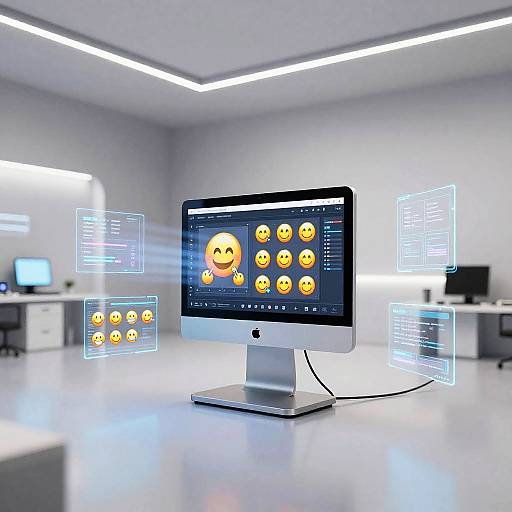Futuristic Emoji Editing Studio