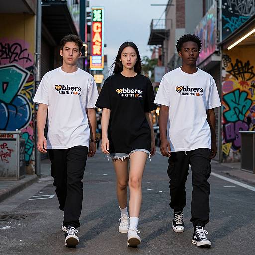 Urban Fashion Fusion at Dusk